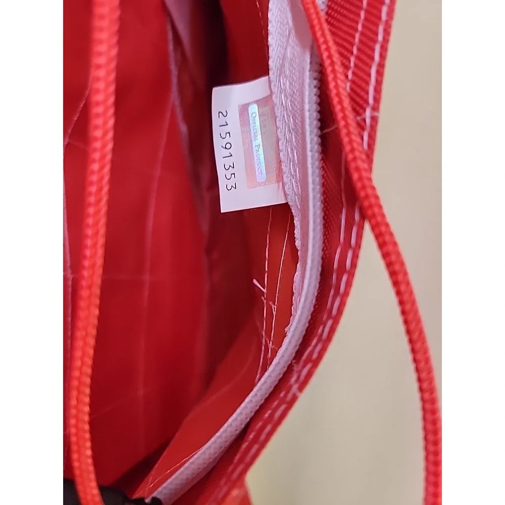 Scuderia Ferrari F1 Backpack Red Shell Vodafone Racing School Book Bag